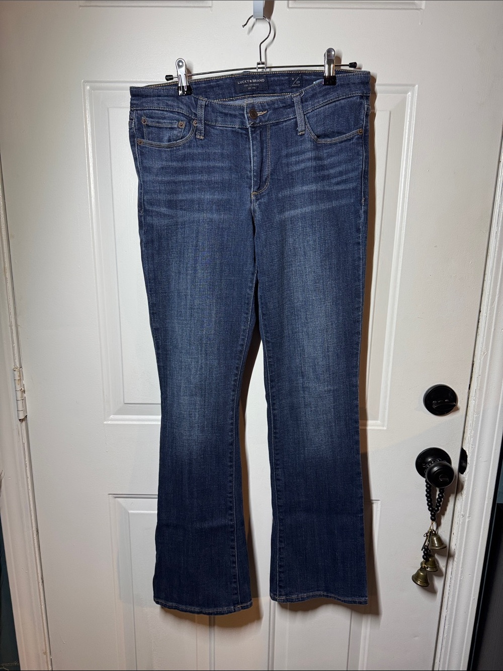 Lucky Brand Women's Dark Blue Flare Jeans